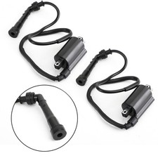 Set of 2 Ignition Coil for Kawasaki STREET BIKE EN500C Vulcan 500 Ltd 96-2009#