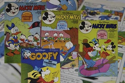 Walt Disney's Micky Maus / Goofy - 4 Hefte 1981 / 1982 - guter Zustand