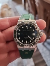 Orologio Maurice Lacroix Aikon Venturer Automatico Quadrante Verde Bracciale Acciaio Extra...