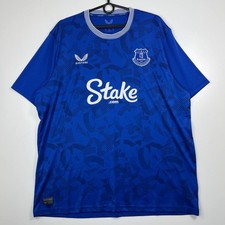 Everton 2023 2024 Home Shirt Football Jersey Castore Stake Mens Size 2XL