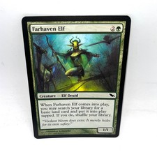 Farhaven Elf 113 Common Shadowmoor Magic: The Gathering Lightly Played