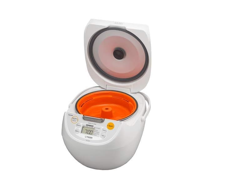 Tiger JBV-S10U 5.5 Cup Microcomputer Rice Cooker - White for sale