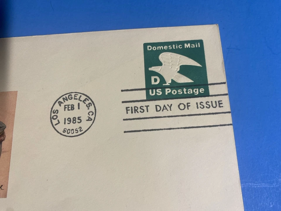 POSTAL TRUCK D ENVELOPE- FIRST DAY OF ISSUE - 1985 -  ENVELOPE - Image 2 of 3