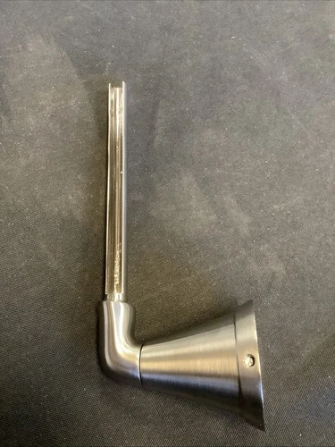 Signature Hardware Pivoting Toilet Paper Holder  Brushed Nickel. SHPRTHZBN A6 - Picture 4 of 5