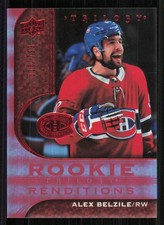 2020-21 Upper Deck Trilogy Rookie Renditions Red #RR4 Alex Belzile /799
