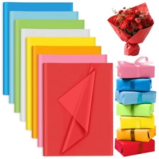 Colored Tissue Paper Bulk 120 Sheets Gift Bag Craft Birthday Wedding Holiday