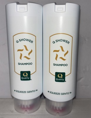2 Bottles Of  Q Shower Shampoo Smart Care 360mL  Revitalizing Shampoo ￼
