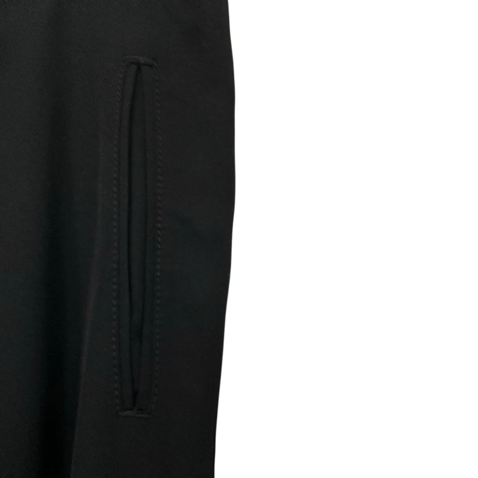 MARIA MCMANUS Womens Drawstring Tie Waist Pant XS Black 100% Viscose Trousers - Image 4 of 4