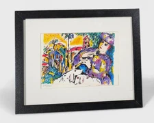 Framed Zamy Steynovitz Serigraph 56/300