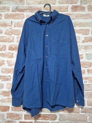 Messori Herren Hemd blau mit Reflexen Größe XL Made In Italy