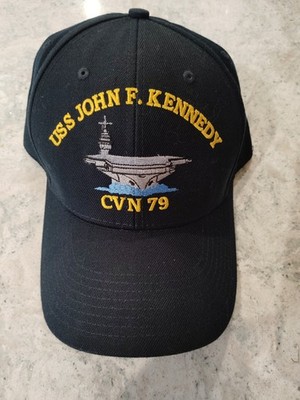 USS John F. Kennedy CVN 79 US Navy Aircraft Carrier Ship Hat - New