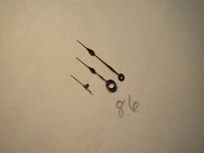 AMERICAN--18-SIZE--POCKETWATCH - BLUED HANDS