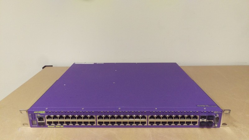 Extreme Networks X460-48t 48 Port 1G Gigabit Ethernet Switch Layer 3 16402 1Gbps