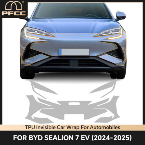 For BYD Sealion 7 EV 2024-25 Precut Kit DIY Paint Protection Film Clear PPF TPU - Imagen 17 de 34