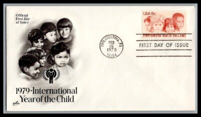 US FDC # 1772 15c International Year of the Child ArtCraft 1979