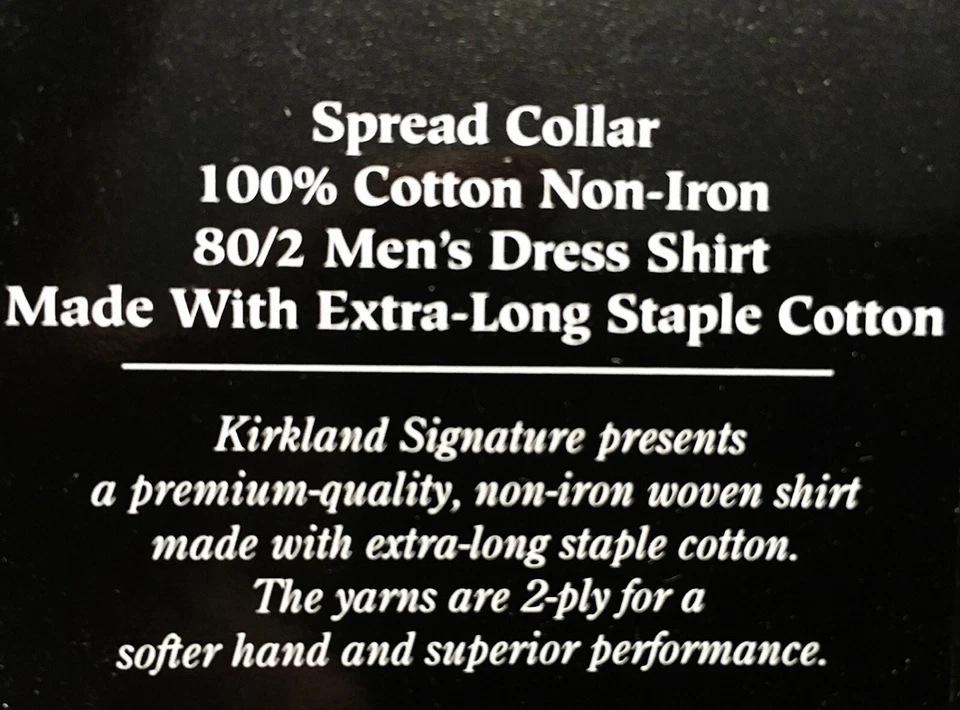 CAMISA SOCIAL KIRKLAND SOB MEDIDA GOLA ESPALHADA SEM FERRO VERDE/AZUL XADREZ 15.5 32 NOVA COM ETIQUETAS - Imagem 3 de 4