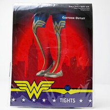 Wonder Woman Tights CHILD SMALL wonderwoman dress up cosplay costume Small/Med
