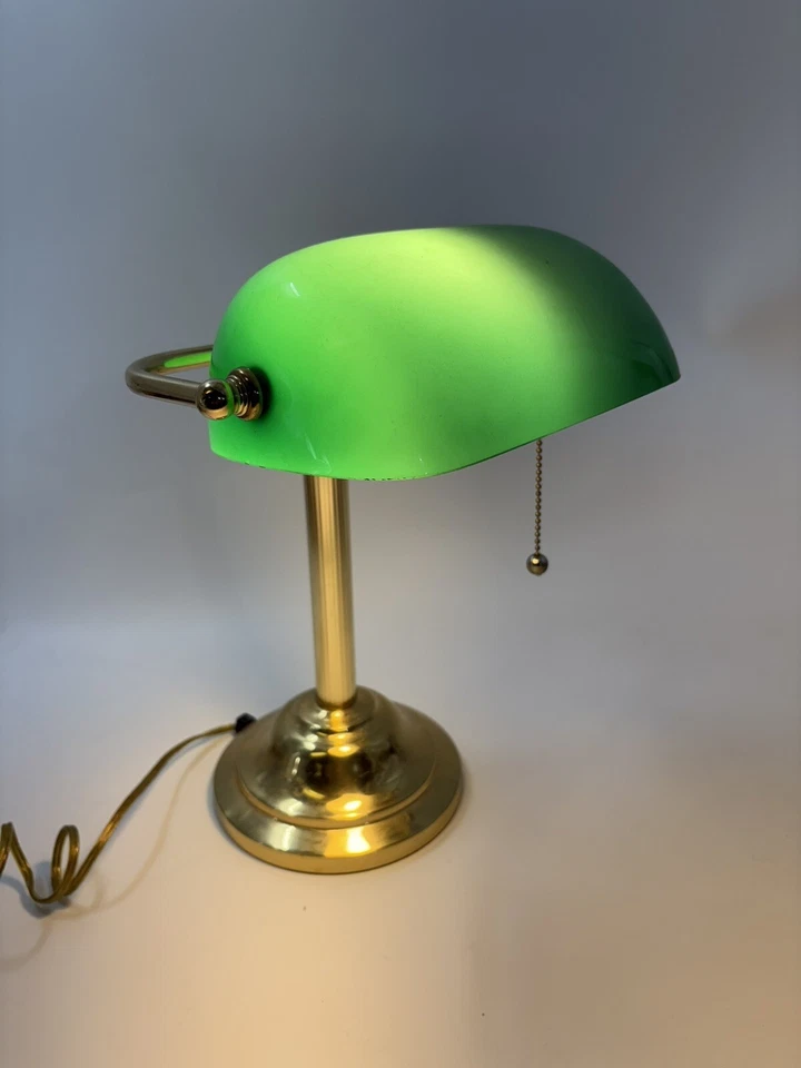 Aspen Creative Banker Pharmacy Green Desk Lamp 30164 - Image 2 of 4
