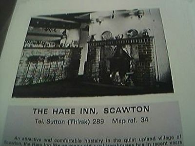 Buchartikel - 70er Jahre - 1 Seite - The Hare Inn Scawton