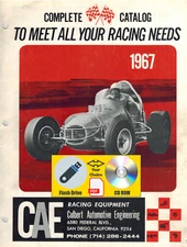 CAE Culbert Automotive Engineering 1967 Racing Catalog PDF File USB Flash Drive