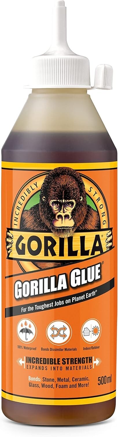 Gorilla Glue Original | Expanding PU Glue 500ml Bottle