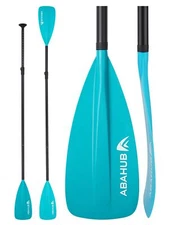 Adjustable SUP Paddle Lightweight Aluminum PU Coated Shaft 68"-86"