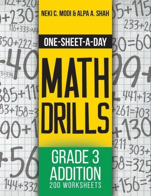 One-Sheet-A-Day Math Drills von Neki C. Modi (2017, Taschenbuch) online ...