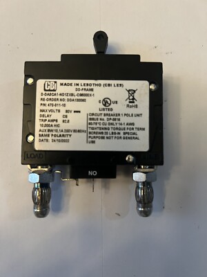 CBI DDA130060 50 AMP Circuit Breaker 470-311-10