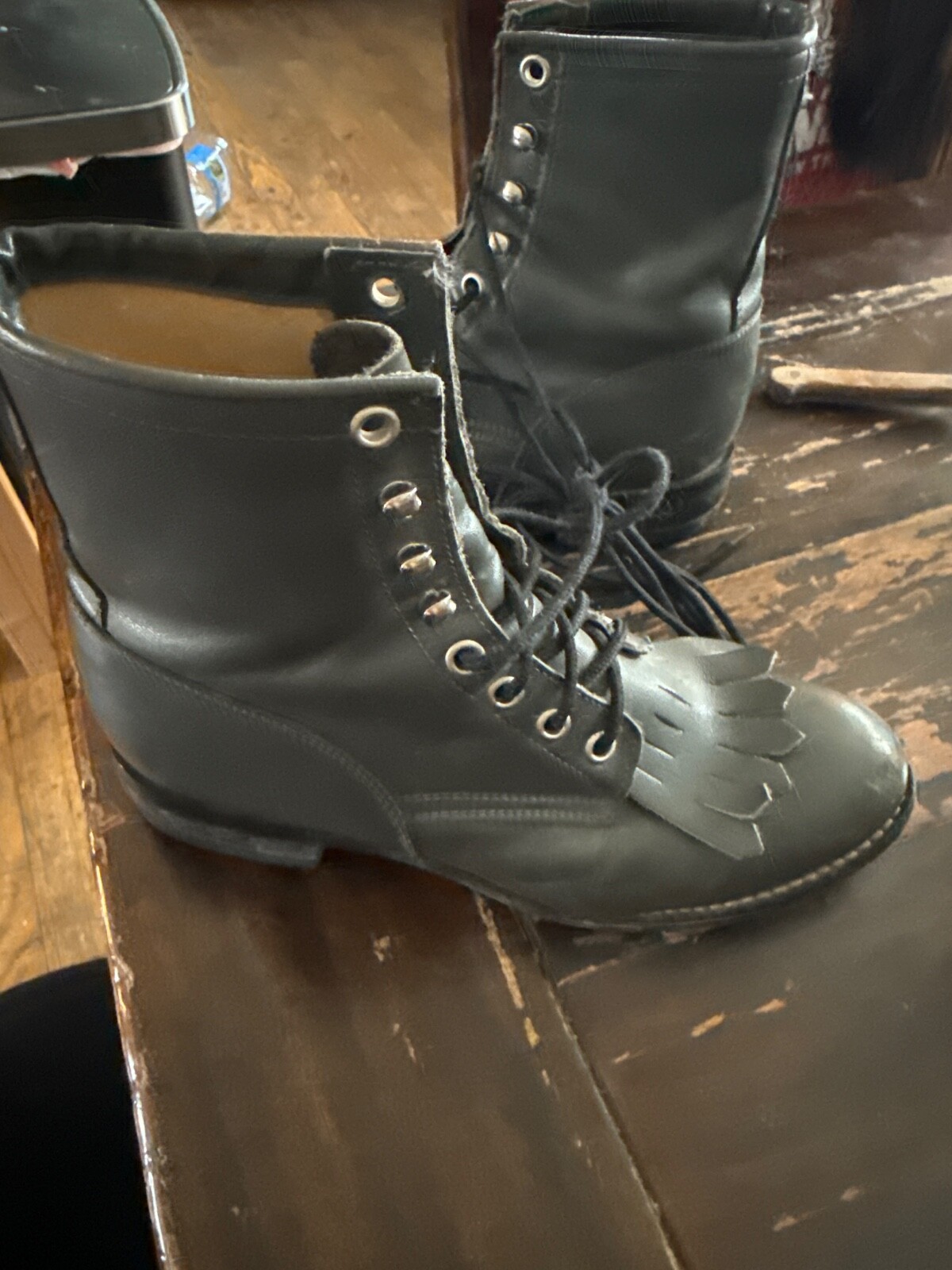 Justin Women's Classic Lace-Up Ankle Boots