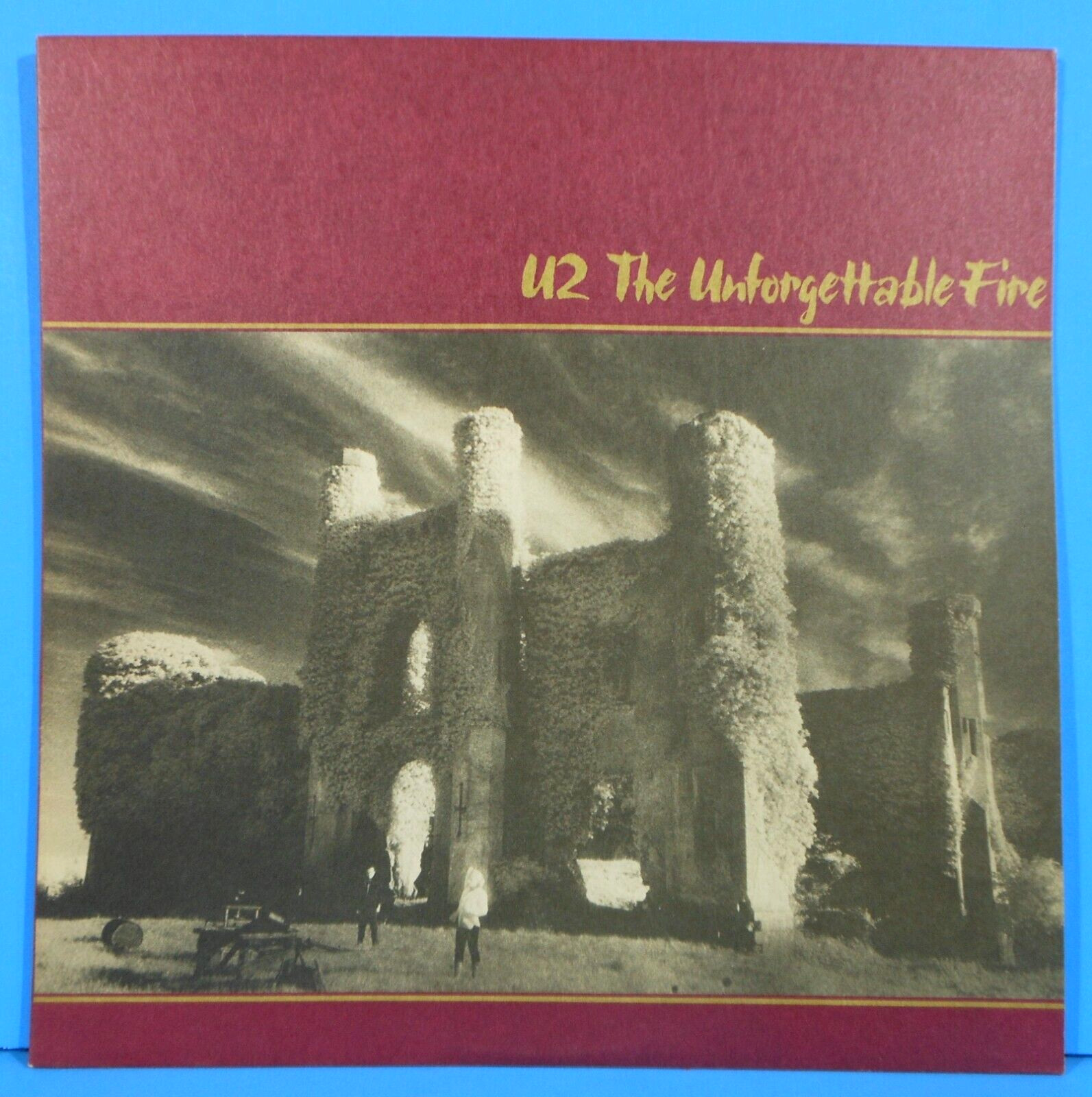 U2 THE UNFORGETTABLE FIRE LP 1984 ORIGINAL PRESS GREAT CONDITION VG+/VG++!!A