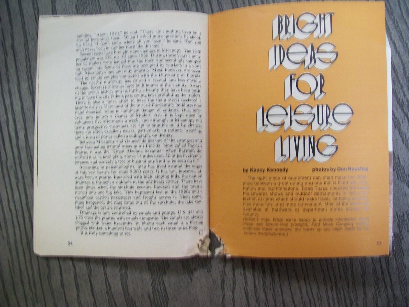 Ford Times - March 1974 - By Ford Motor Company -  Fair Condition