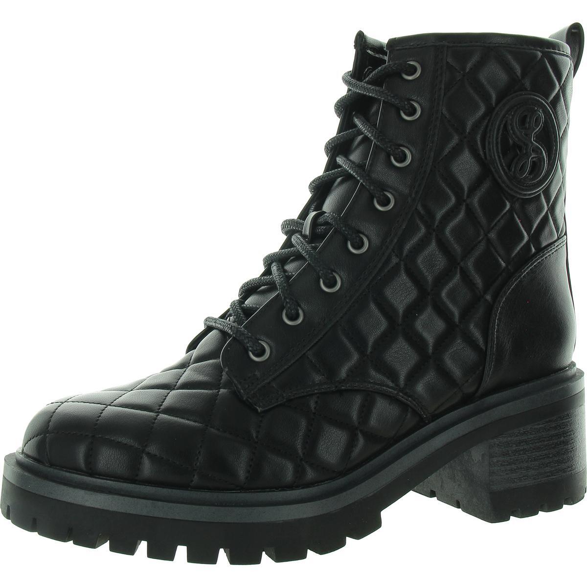 Женские ботинки Otis Sam - Libby черного цвета в армейском стиле на шнуровке 8 Medium (B, M) BHFO 2115