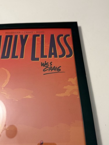 Deadly Class #30 poster autografato da Wes Craig incorniciato - Foto 2 di 3