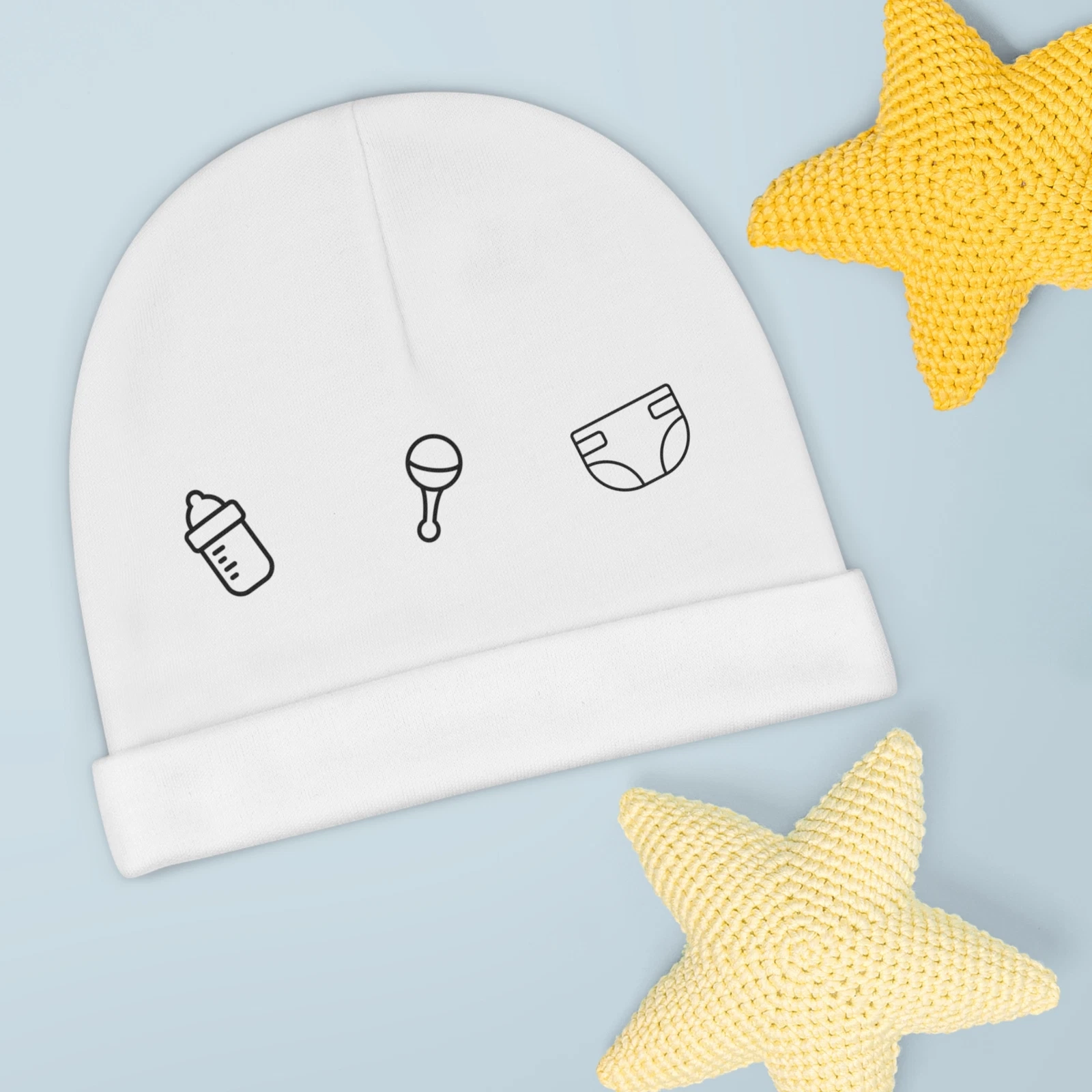 Eat Play Poop Baby Beanie