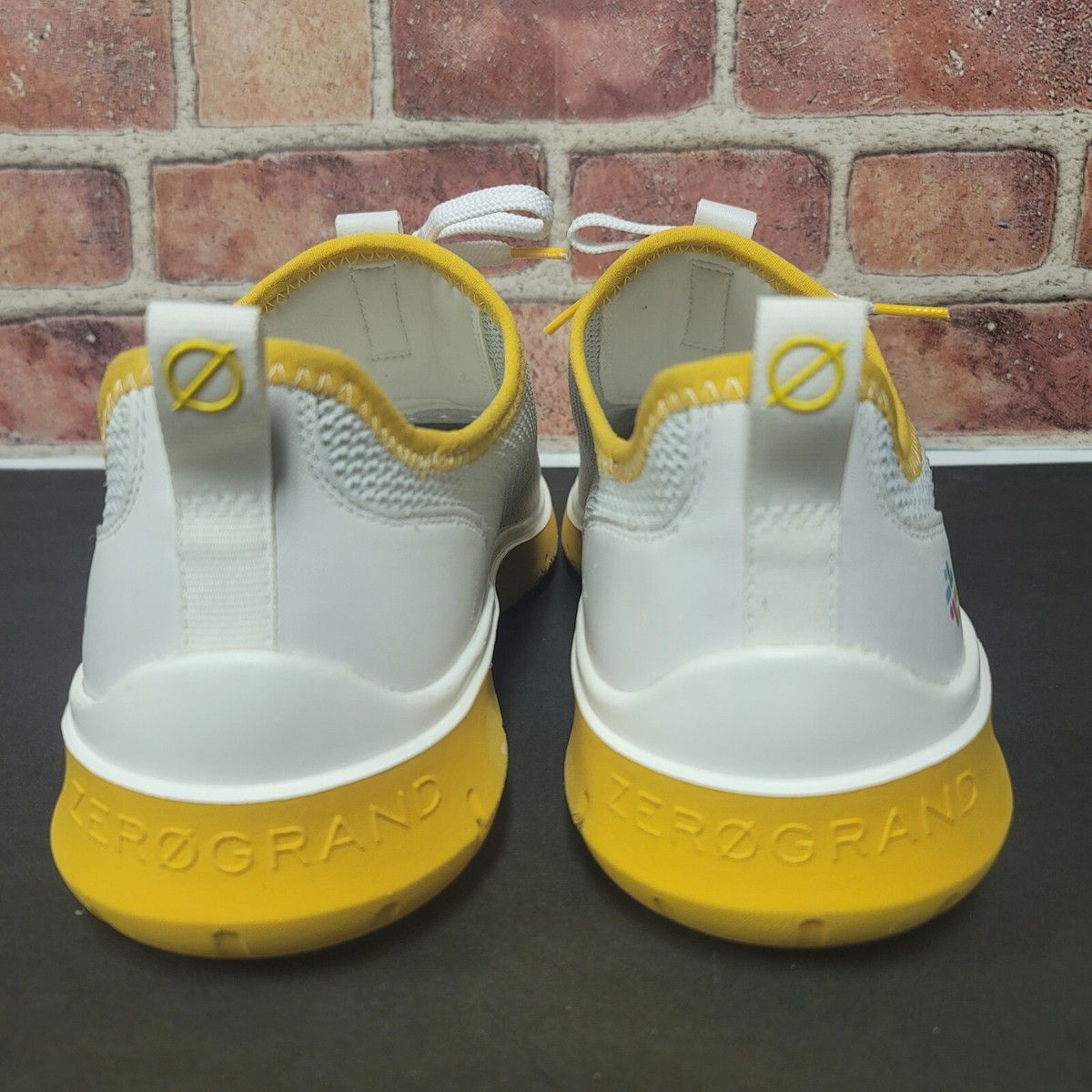 Cole Haan Generation Zerogrand Golf White Yellow Water Resistant 10.5 Cole Haan makes golf shoes now! Gimme that main image 3