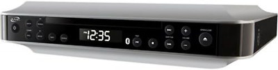 Bluetooth Kitchen Clock Radio with CD Player & FM, Remote & Timer Included
