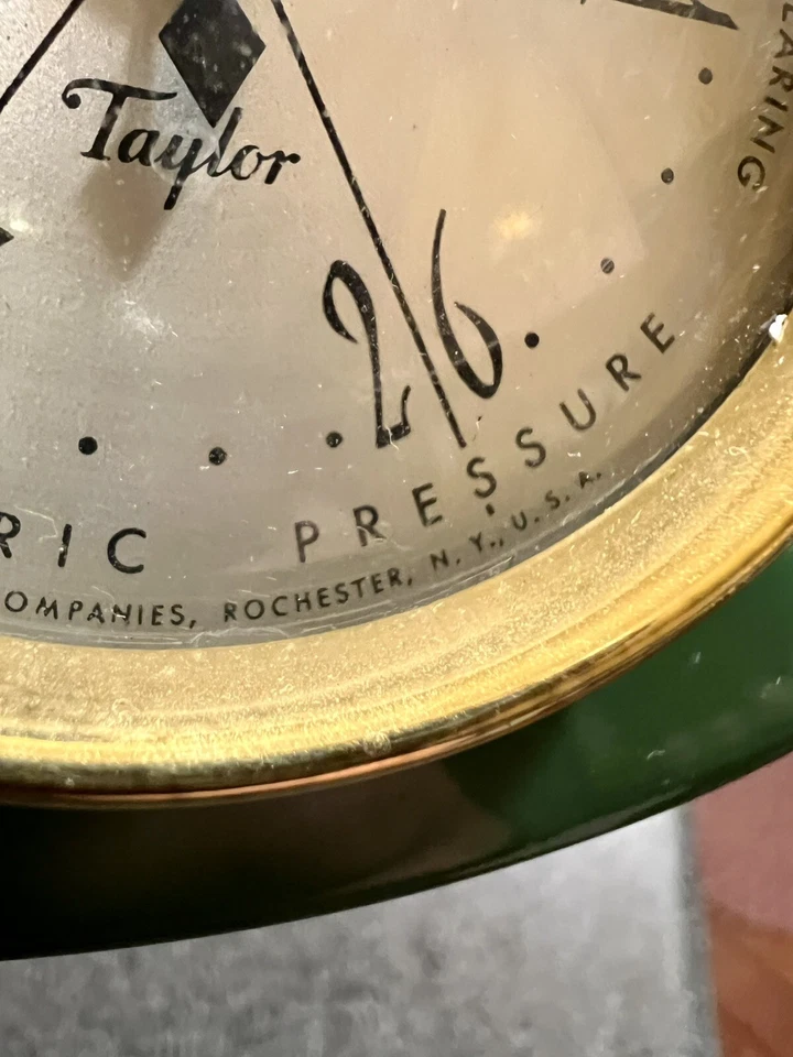 Vintage Mid-Century Atomic Retro 50’s 60’s Thermometer Taylor Rochester ~RARE~ - Image 3 of 4