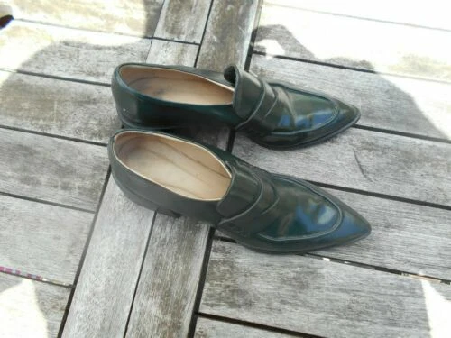 Chaussures verts Zara pour femme