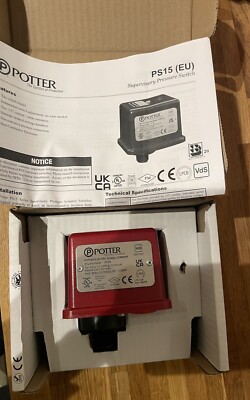 Potter PS15-2 VDS HOCH-/NIEDERDRUCKANZEIGE 0,34-2,07 BAR DPDT