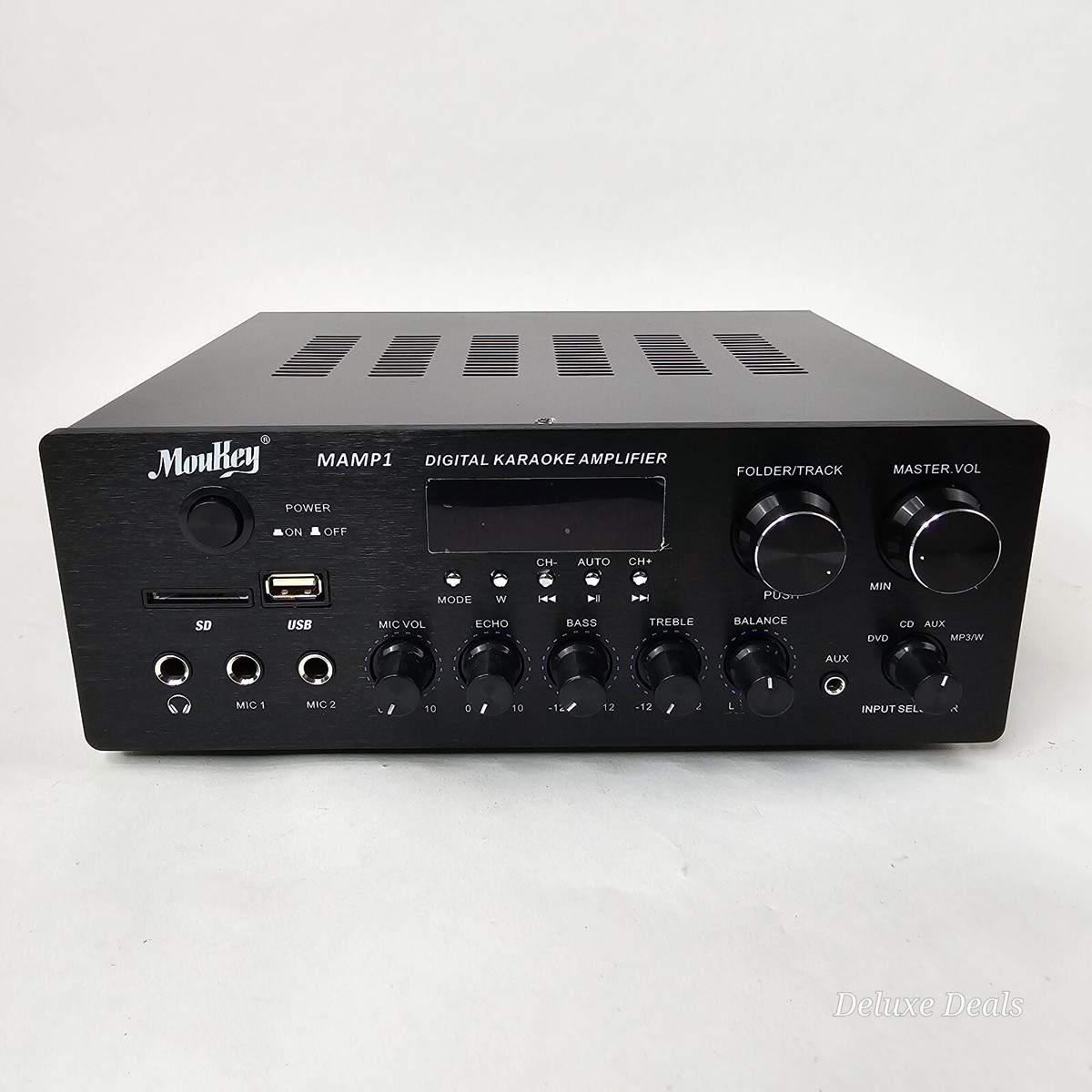 Moukey MAMP1 デジタルカラオケアンプ 220W Moukey MAMP1 デジタルカラオケアンプ 220W Moukey MAMP1 | 220W