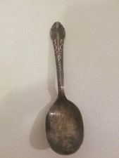 Vtg Oneida Ltd. silverplate baby spoon