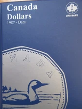 Year Set of Canada Dollars Loonie Coins 1987-2026 $1 Coins. UNI-SAFE 1 Coin/Year