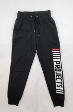 Men Size XS Cedarwood State Cuffed Ankle Pockets Sweat Pants Black Drawstring 