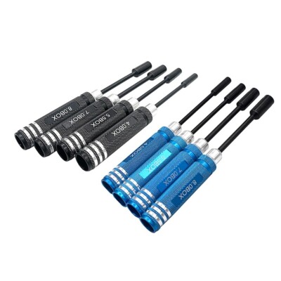 4*Sechskant Schraubendreher Set Steckschlüssel Steckschlüsselsatz 4/5.5/7.0mm