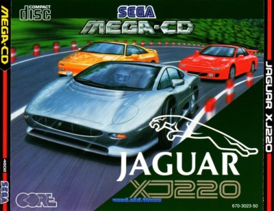 ## Jaguar XJ 220 - SEGA Mega-CD / MCD Spiel - TOP / CIB ##