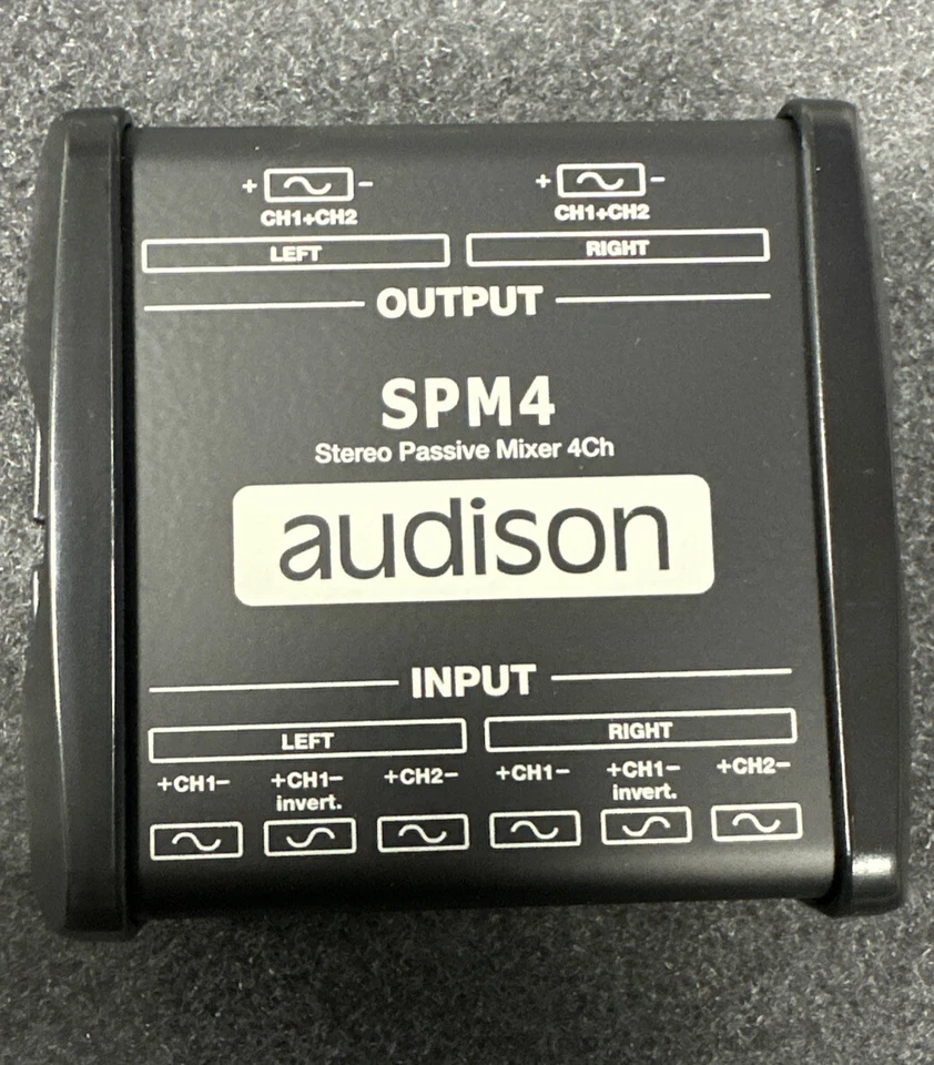 Audison SPM 4 4-Channel Stereo Passive Mixer - Image 3 of 4