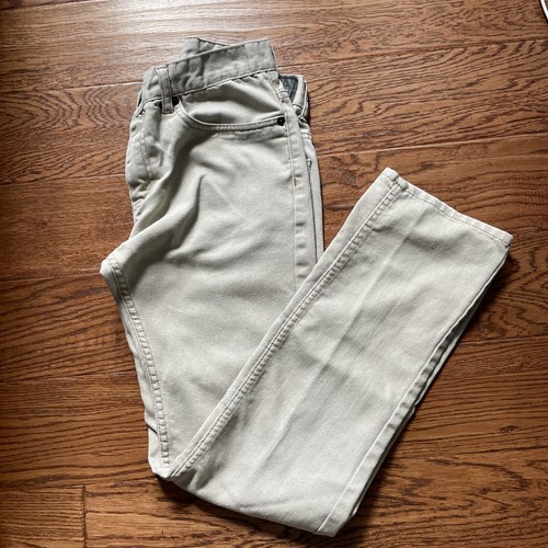 Levi’s jeans 511 slim size 18 regular 29X29 beige youth boys pants Kaki - Picture 2 of 5