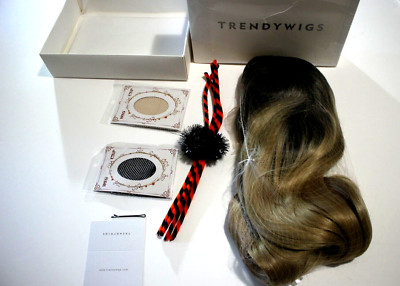 TRENDYWIGS FADE DARK TO BLOND SYNTHETIC HAIR