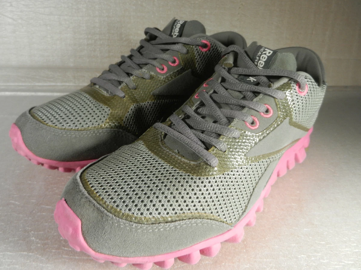 Arena Løb Bølle Reebok Womens Size 7 Med. Realflex Athletic Shoe Gray Reebok Gel Insole |  eBay