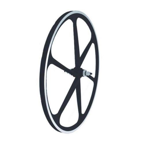 Rear Wheel Fixed Gear 6 Races Alloy 30mm Black 40704NP RMS Bicycle